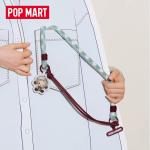 POPMART泡泡玛特SKULLPANDA 不想不想系列手机挂绳盲盒周边